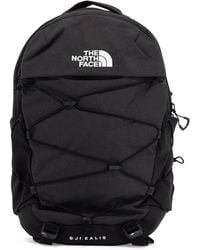 The North Face - Fitness ,Grijs ,Nylon Ripstop Nylon Borealis Rugzak Met Logo - Lyst