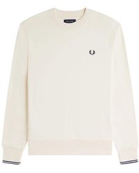 Fred Perry - Round-Neck Knitwear - Lyst