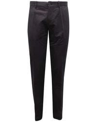 Etro - Broeken ,Blauw ,Katoen Italiaanse Stijl Broek 'Used' Look - Lyst