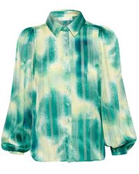 Inwear - Blusa femminile art splash verde - Lyst