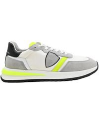 Philippe Model - Sneakers neon bianco giallo - Lyst