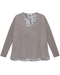 Maliparmi - V-Neck Knitwear - Lyst