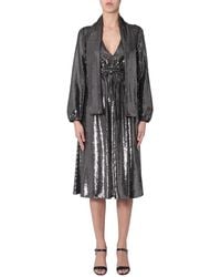 N°21 - V-neck dress - Lyst