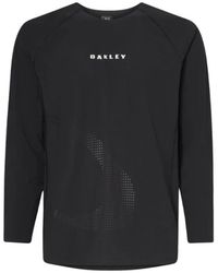Oakley - Fitness ,Zwart ,Long Sleeve Training Tops - Lyst
