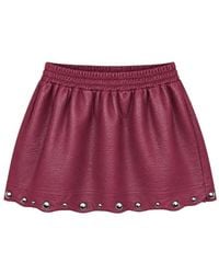 A PAPER KID - Leather Skirts - Lyst