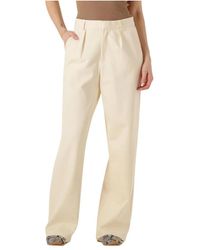 Notre-v - Broeken ,Elegante Pantalon Voor Vrouwen - Lyst