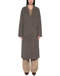 Soft Goat - Double-Breasted Coats - Lyst
