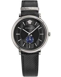Versace - V-Circle Horloge - Lyst