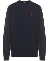 U.S. POLO ASSN. - Round-Neck Knitwear - Lyst