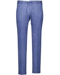 Zuitable - Blauwe Dispartaflex Broek - Lyst