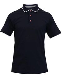 Kiton - Tops ,Zwart ,Katoen Polo Premium - Lyst