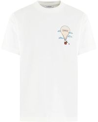flâneur - Aeronautique T-Shirt Wit - Lyst