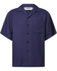 MSGM - Short Sleeve Shirts - Lyst