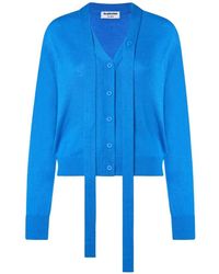 LA PISCINE - Gebreide Cardigan Met Knopen - Lyst