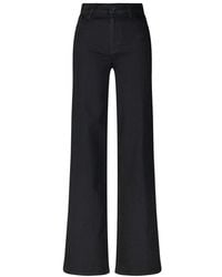 FRAME - High-Waist Palazzo Jeans - Lyst