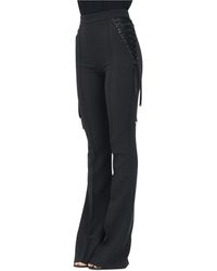 Elisabetta Franchi - Wide Trousers - Lyst