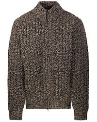 Altea - Truien & Vesten ,Wol Cammello Jas - Lyst