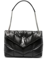 Saint Laurent - Elegante Leder Schultertasche - Lyst