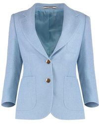 Tagliatore - J-Debra Einreiher-Jacke Mit Einem Knopf - Lyst