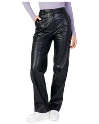 Calvin Klein - Schwarze hose, herbst/winter - Lyst