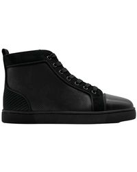 Christian Louboutin Hoch Geschnittene Sneaker für Herren - Lyst.de