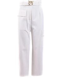 Pinko - Straight Trousers - Lyst