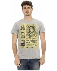 Trussardi - Kurzarm rundhals t-shirt - Lyst