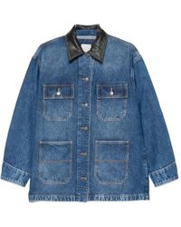 Jonathan Simkhai - Jassen ,Blauw ,Katoen Balos Jas - Lyst