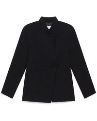 Maliparmi - Jassen ,Zwart ,Leer Pure Cady Blazer - Lyst