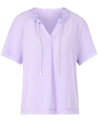 Marc Cain - Lässiges Blusenshirt Mit Raglanärmeln - Lyst