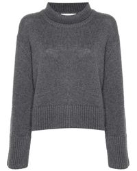 Lisa Yang - Kaschmir pullover mit hohem kragen und weiten ärmeln - Lyst
