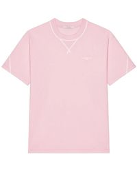 Givenchy - Couture Seam Contrasted Stitch T-Shirt - Lyst
