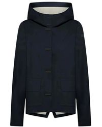 Rrd - Jassen ,Blauw ,Light Hooded Jacket - Lyst
