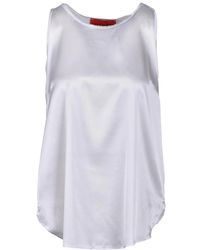Wild Cashmere - Tops ,Wit ,Sleeveless Top - Lyst
