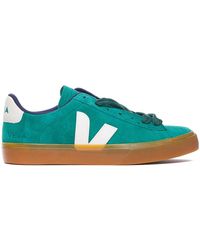 Veja - Grüne suede golf pierre sneakers - Lyst