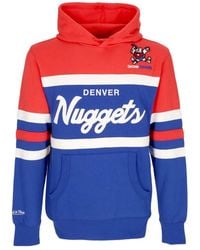 Mitchell & Ness - Hoodies & Sweatvesten ,Veelkleurig ,Katoen Denver Nuggets Nba Head Coach Hoodie - Lyst