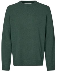 Samsøe & Samsøe - Grüner Gables Strickpullover Stilvoller Komfort - Lyst