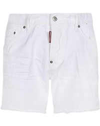 DSquared² - Shorts > Denim Shorts - Lyst