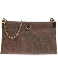 Etro - Tassen ,Rood ,Katoen Talk Mini Clutch - Lyst