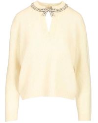 Valentino Garavani - Round-Neck Knitwear - Lyst