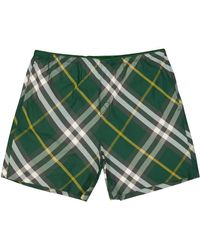 Burberry - Vintage check badehose - Lyst