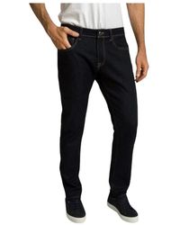 Hackett - Slim Fit Blauwe Jeans - Lyst