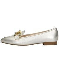 Gabor - Goldener Loafer 301 Mit Ketten-Detail - Lyst