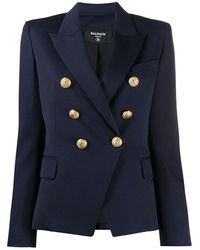 Balmain Jacket - Blauw