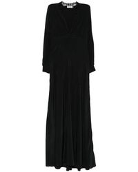 RIXO London - Emory Zijden Avondjurk - Lyst