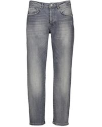 Goldgarn - Jeans ,Grijs ,Katoen U2 Tapered Fit Jeans - Lyst