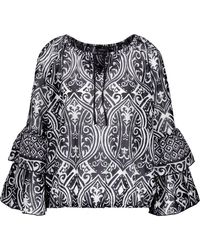 Monari - Blouse Met Ornamentprint - Lyst