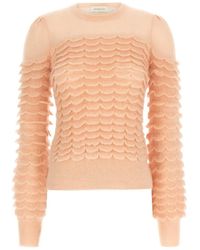 Zimmermann - Round-Neck Knitwear - Lyst