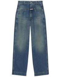 Closed - Blauwe Denim Jeans Met Vijf Zakken - Lyst