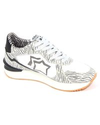 Atlantic Stars - Klassischer Weiß-Grauer Sneaker Mit Stern - Lyst